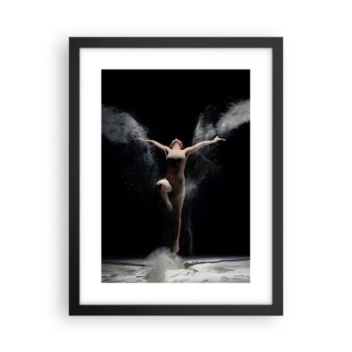 Plakat i sort ramme - Elfer findes - 30x40 cm