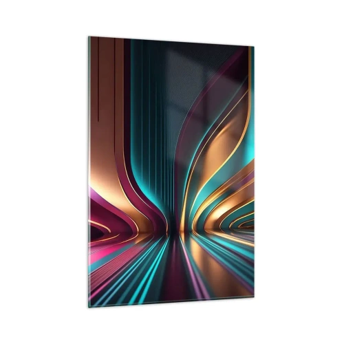 Billede på glas - Lysets arkitektur - 80x120 cm