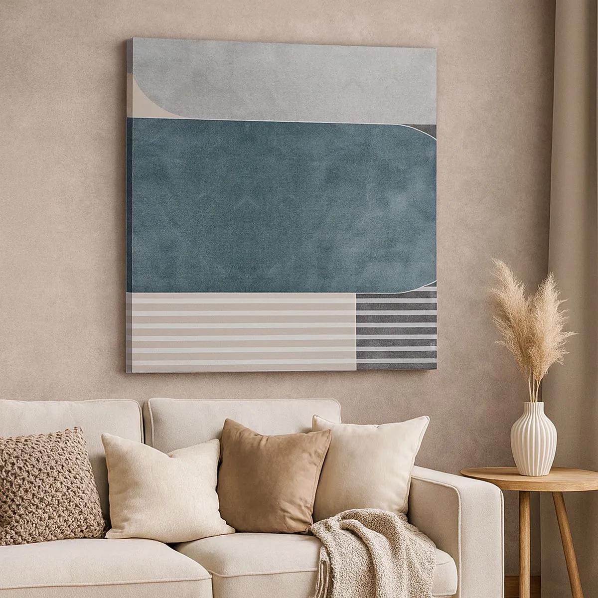 Lærredstryk - Billede på lærred - Horisontal komposition - 30x30 cm