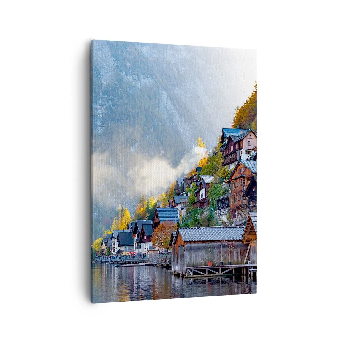 Lærredstryk - Billede på lærred - Alpine climes - 50x70 cm