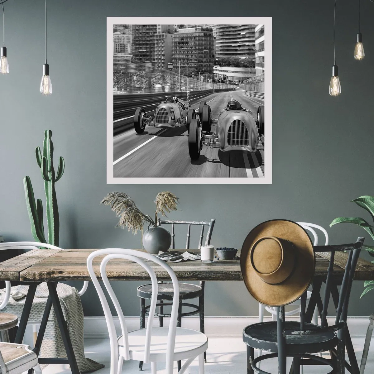 Plakat - Der var engang i Monte Carlo - 50x50 cm