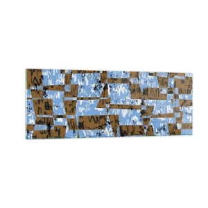 Billede på glas - Ikke oversvømmet udskæring - 140x50 cm