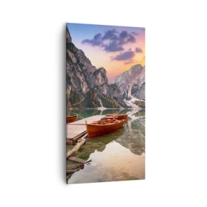 Lærredstryk - Billede på lærred - Dagens løfte - 55x100 cm