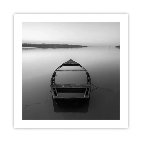 Plakat - Længsel og melankoli - 50x50 cm