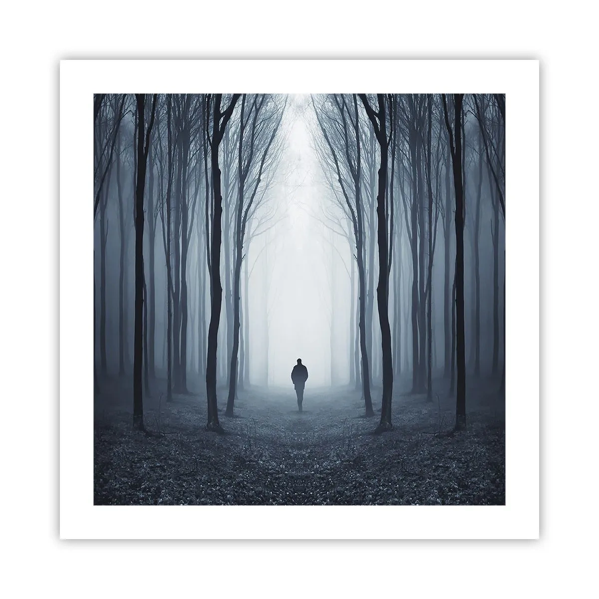 Plakat - Og alt sammen ganske enkelt - 50x50 cm