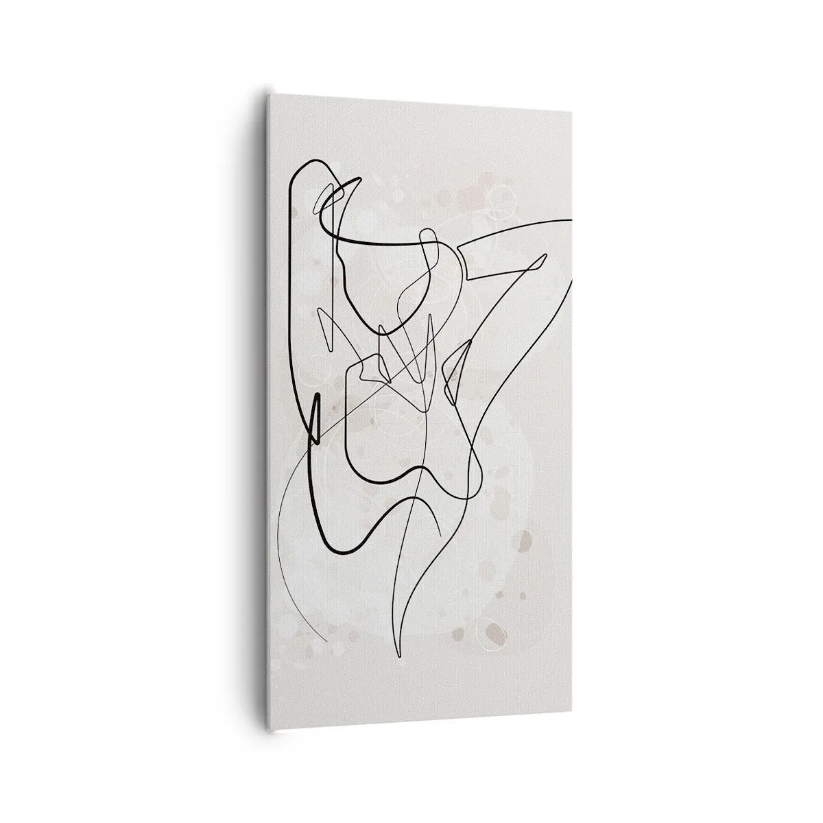 Lærredstryk - Billede på lærred - Forførelsens kunst - 65x120 cm