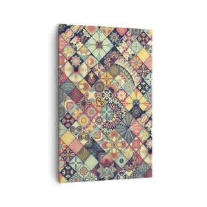 Lærredstryk - Billede på lærred - Marokkansk stemning - 80x120 cm