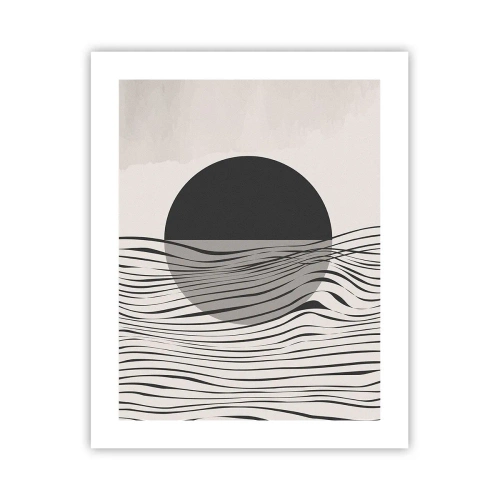 Plakat - Halvkomposition - 40x50 cm