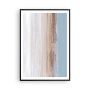 Plakat i sort ramme - Tvetydigt landskab - 70x100 cm