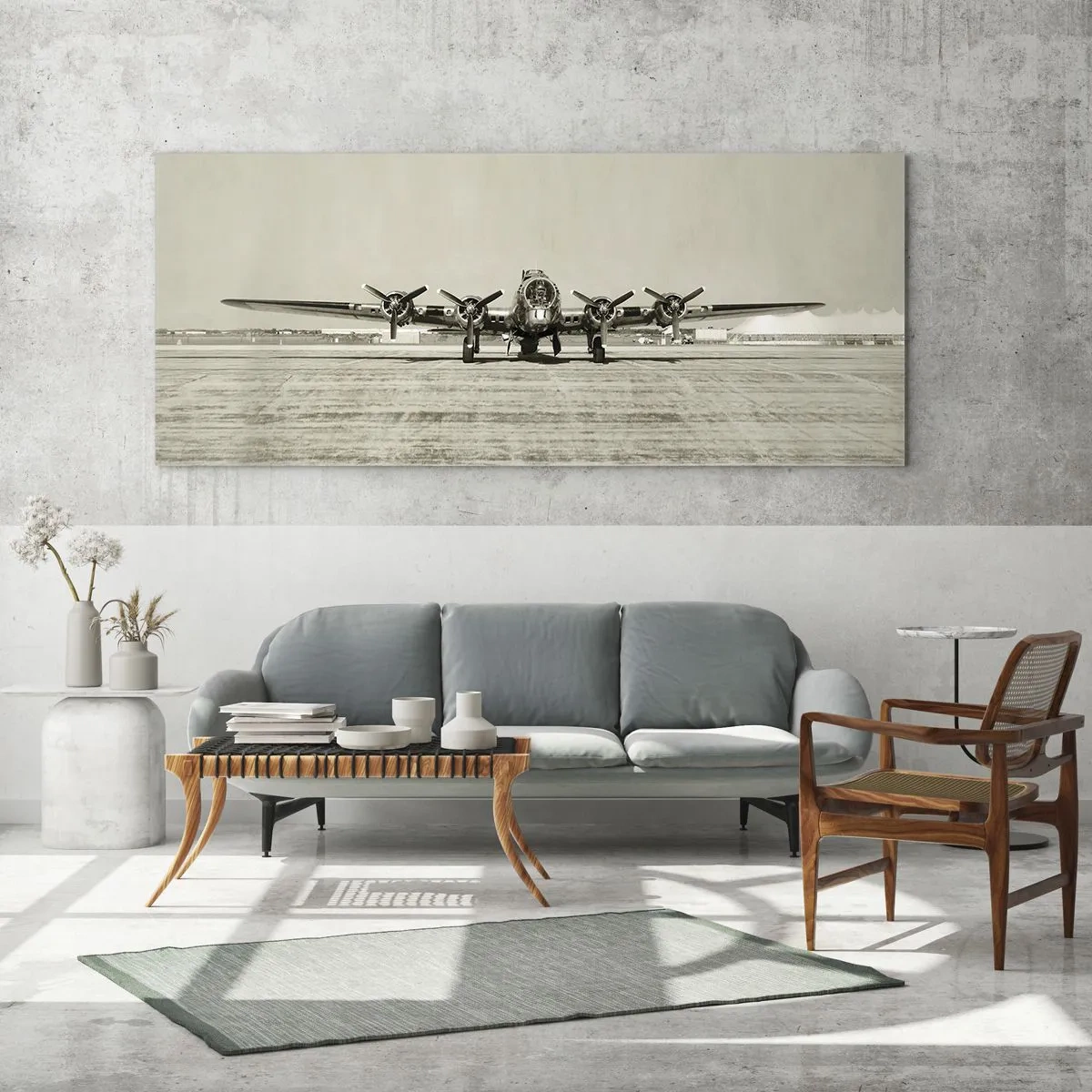 Billede på glas - Som altid klar - 120x50 cm
