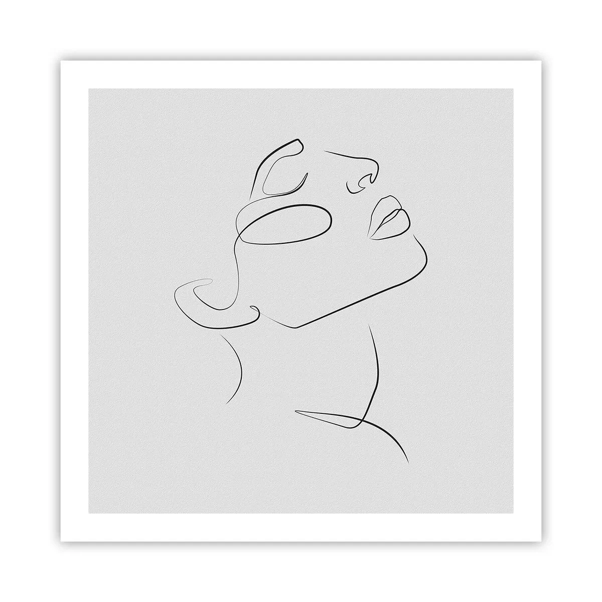 Plakat - En drømmes slyngninger - 60x60 cm