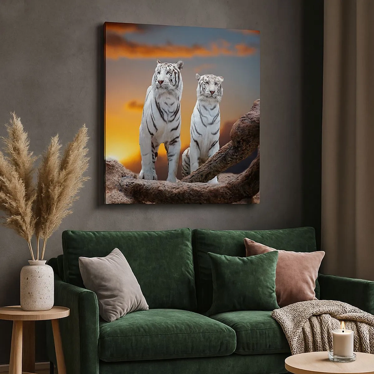 Lærredstryk - Billede på lærred - Ligesom i Narnia - 30x30 cm