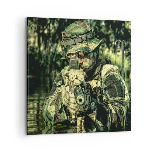 Lærredstryk - Billede på lærred - Det bedste af det bedste - 50x50 cm