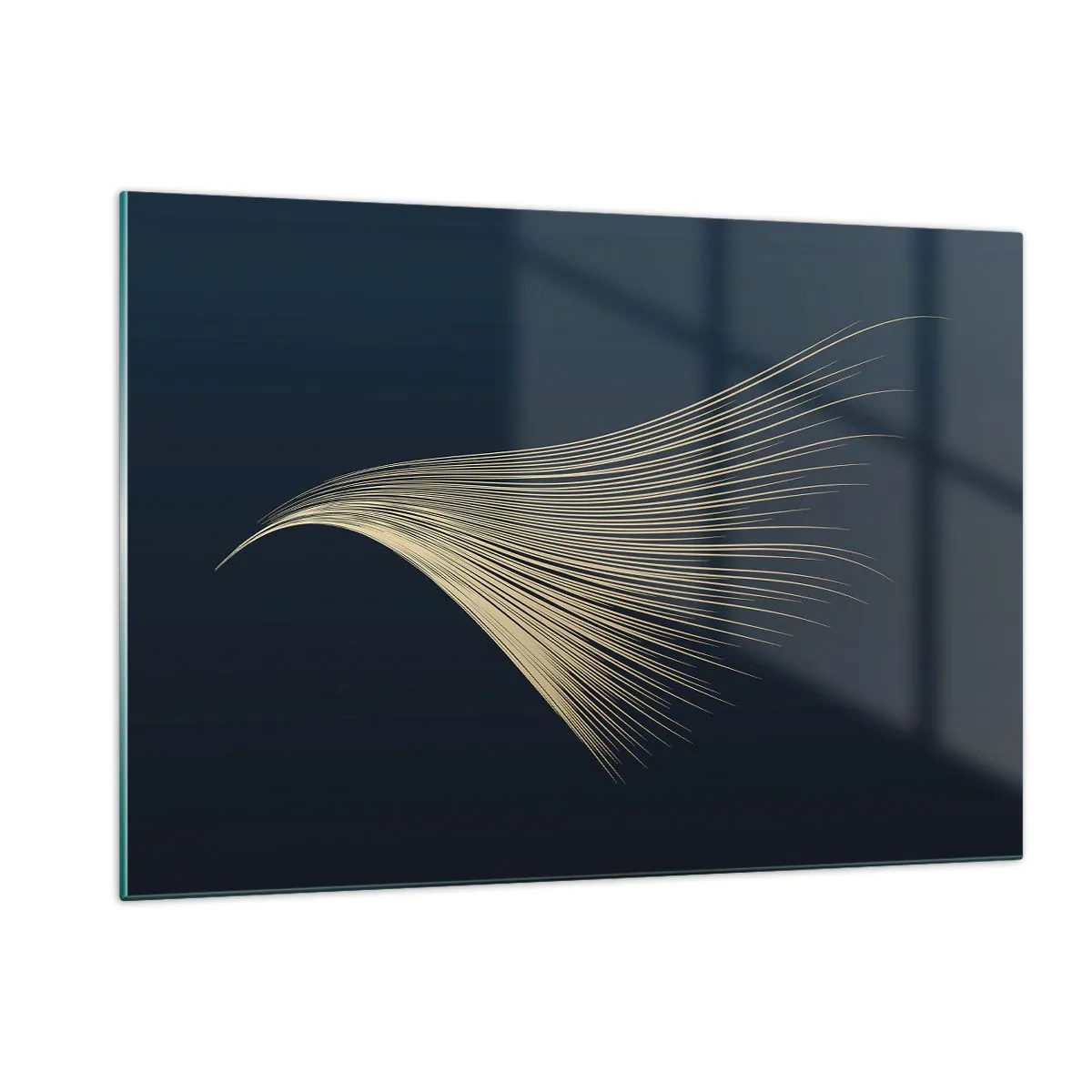 Billede på glas - Som en engels hår - 120x80 cm