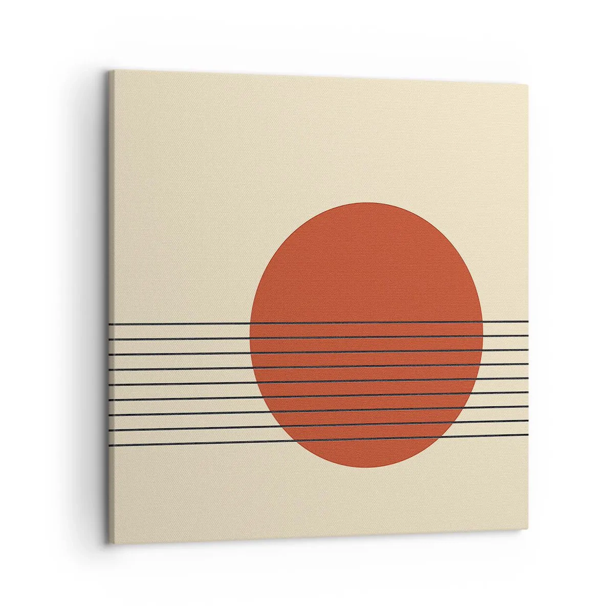 Lærredstryk - Billede på lærred - Og så videre - 50x50 cm