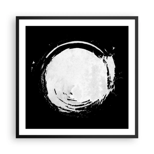 Plakat i sort ramme - Den gode vej ud - 60x60 cm