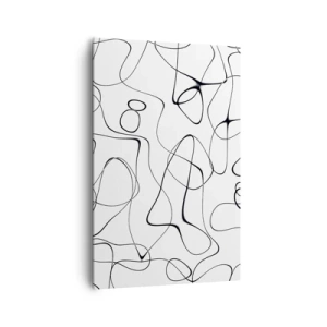 Lærredstryk - Billede på lærred - Livets veje, skæbnens omskiftelser - 80x120 cm