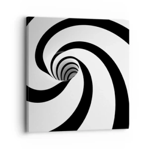 Lærredstryk - Billede på lærred - Overgiver du dig til vortexen? - 30x30 cm