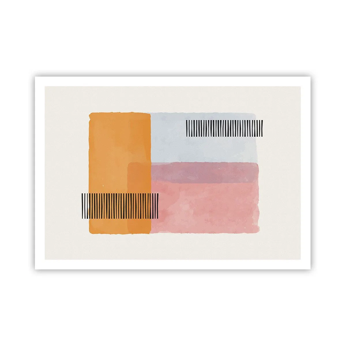 Plakat - Fra hjørne til hjørne - 100x70 cm