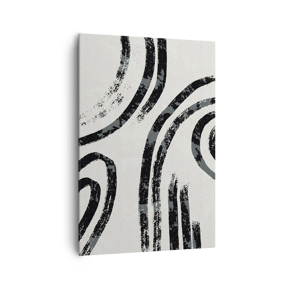 Lærredstryk - Billede på lærred - Halvt stoppet - 70x100 cm