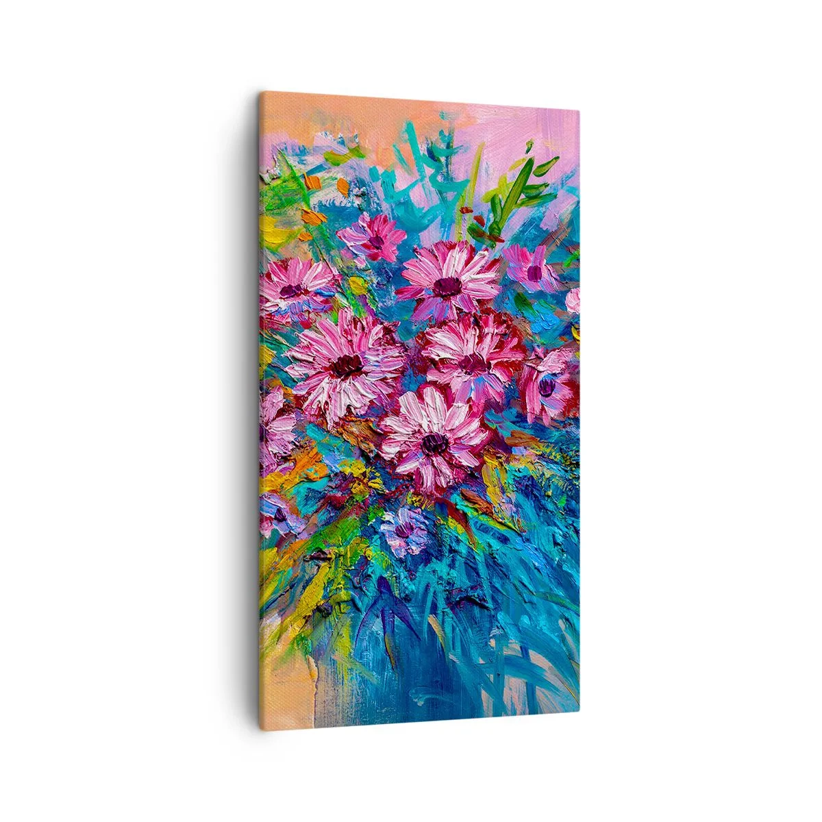 Lærredstryk - Billede på lærred - Livets energi - 45x80 cm