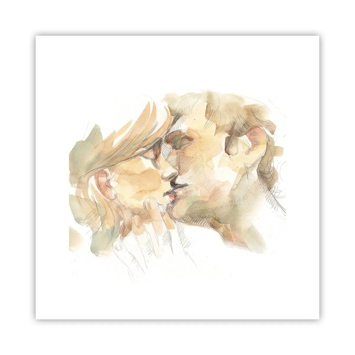 Plakat - Den fundne halvdel? - 30x30 cm
