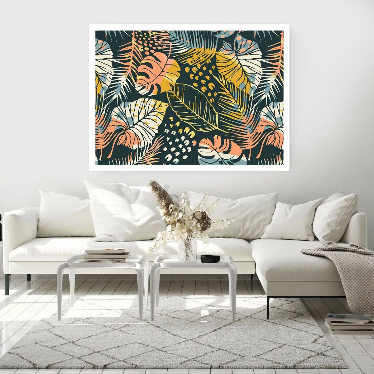 Plakat - Løvrig fantasi - 50x40 cm