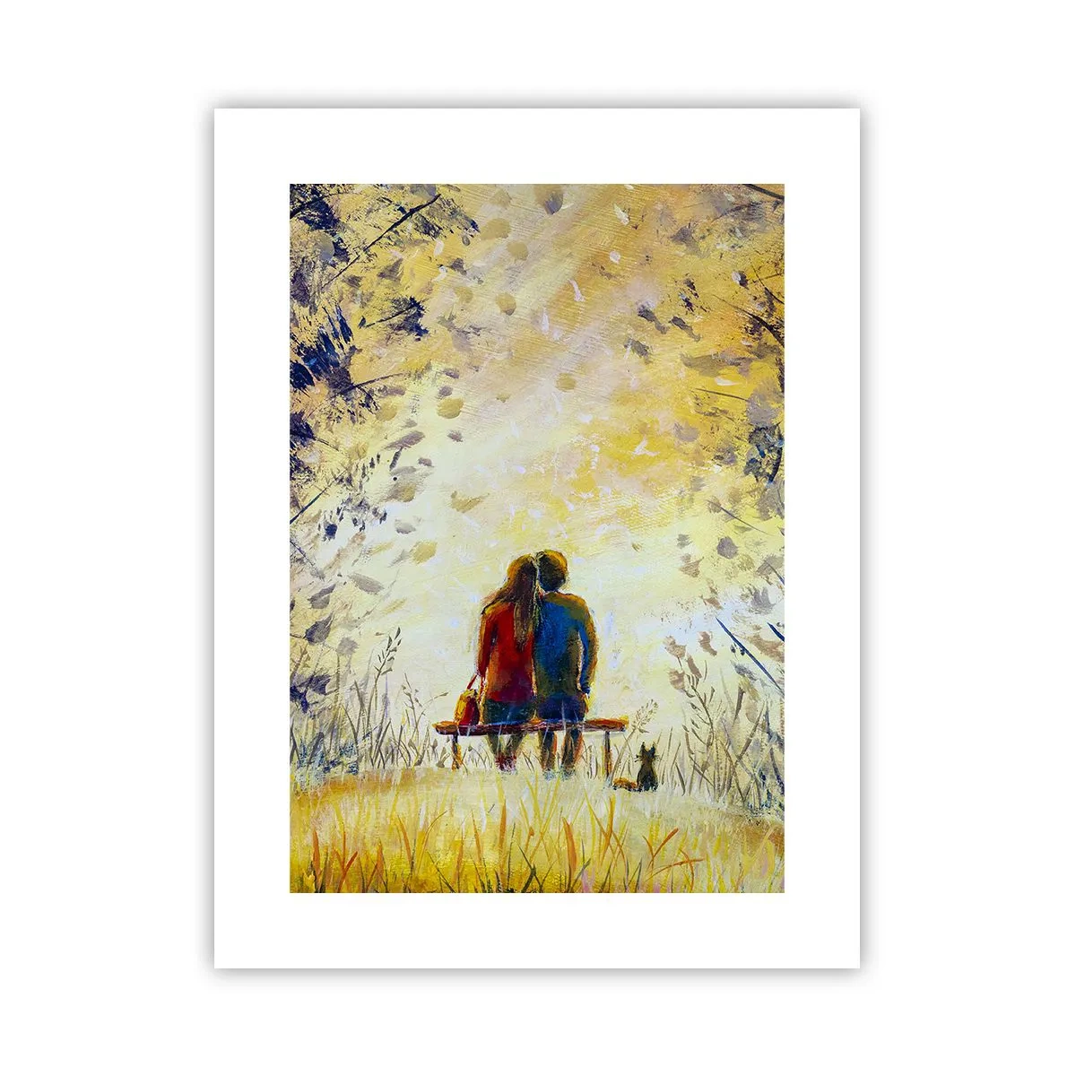 Plakat - Et magisk øjeblik - 30x40 cm
