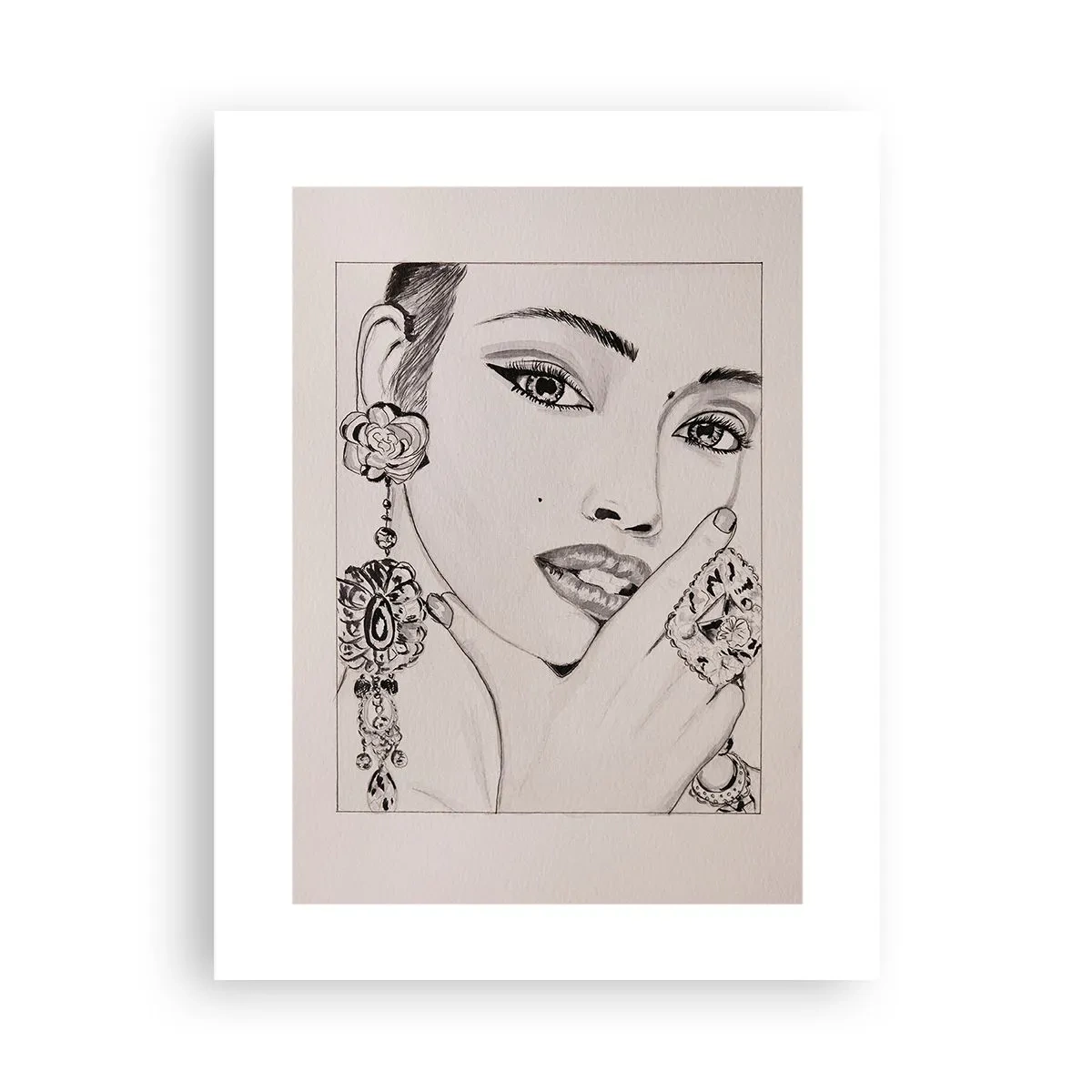 Plakat - Den smukkeste juvel - 30x40 cm