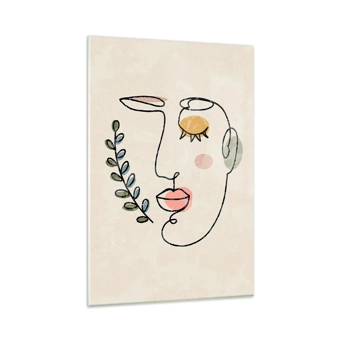 Billede på glas - Ro fundet - 80x120 cm