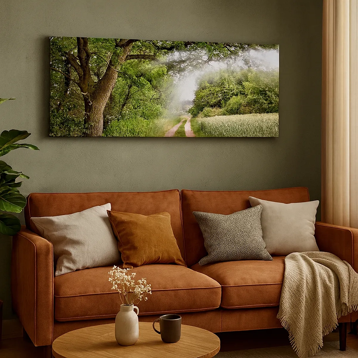 Lærredstryk - Billede på lærred - Et in Arcadia ego - 30x30 cm