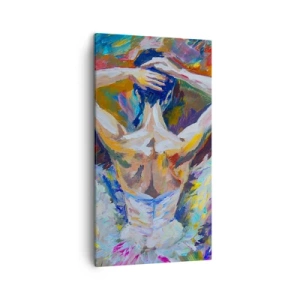 Lærredstryk - Billede på lærred - Det kan være hvad som helst - 45x80 cm