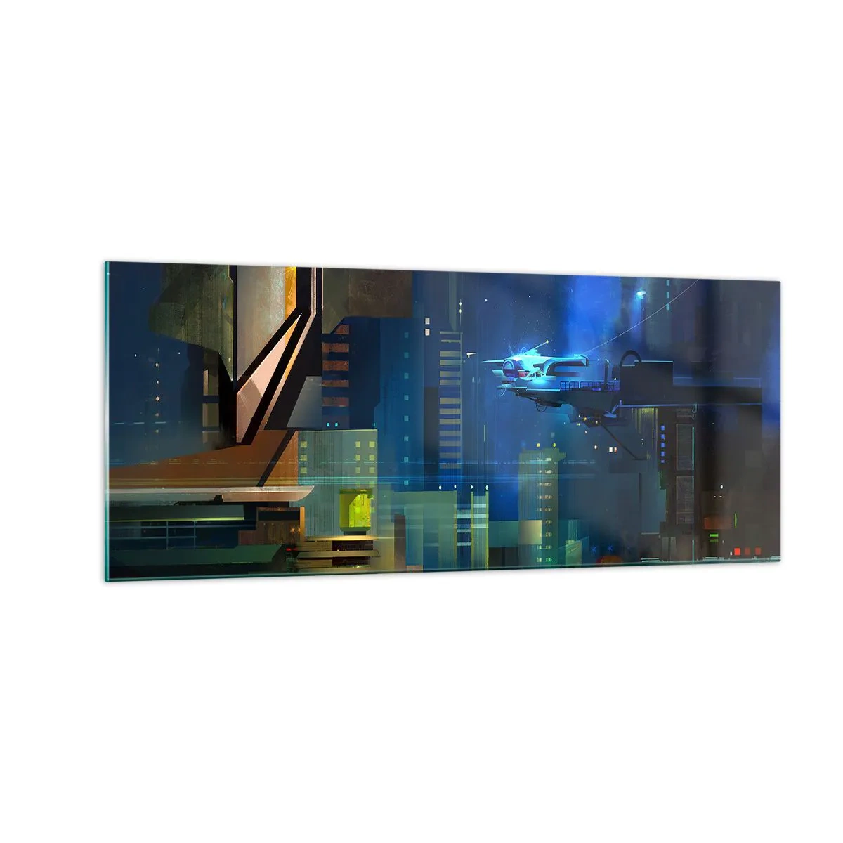 Billede på glas - I den nærmeste fremtid - 100x40 cm