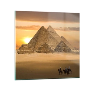 Billede på glas - Uændret i tusindvis af år - 30x30 cm