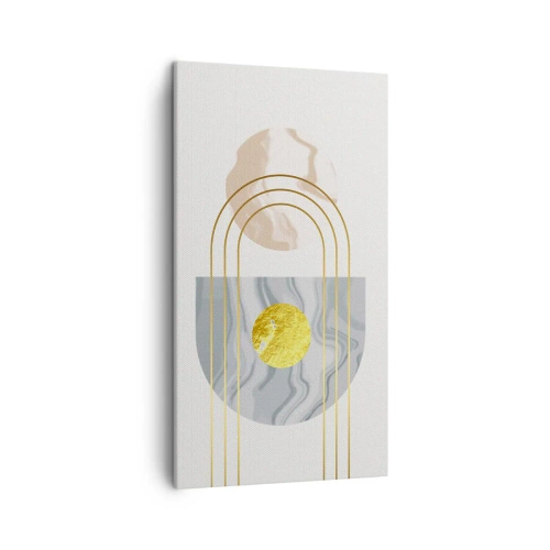 Lærredstryk - Billede på lærred - Lysstyrke og udstråling - 45x80 cm