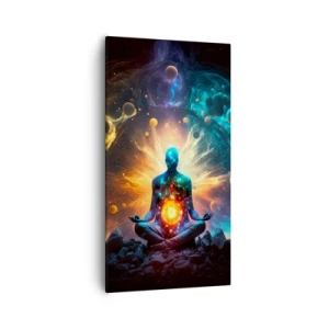 Lærredstryk - Billede på lærred - Kosmisk ro - 55x100 cm