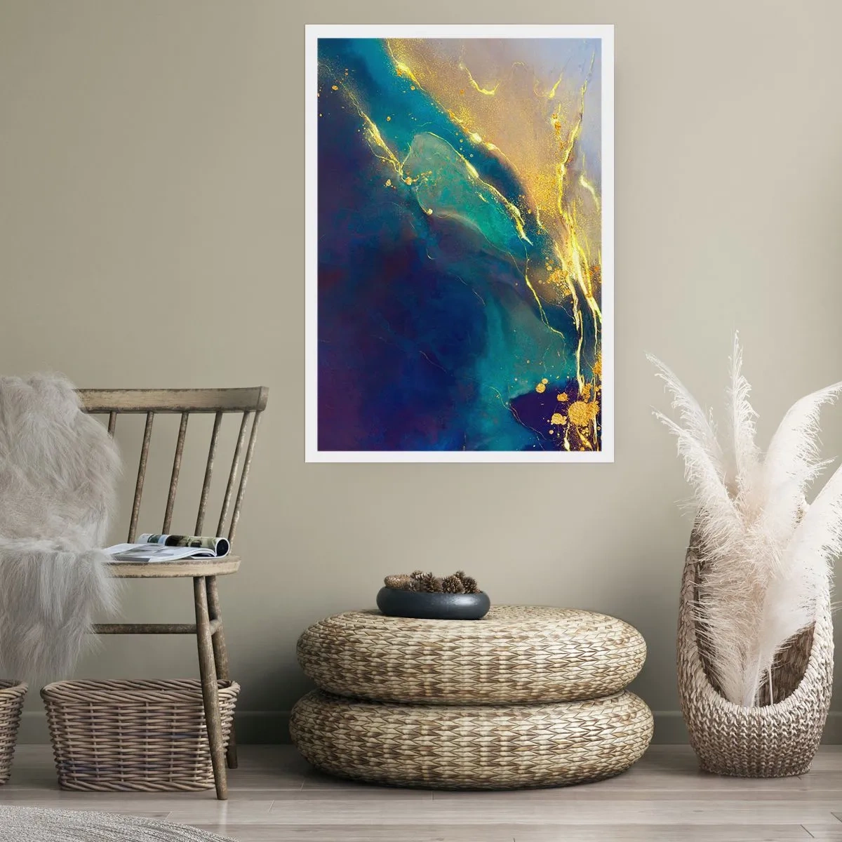 Plakat - Gylden marsk - 50x70 cm