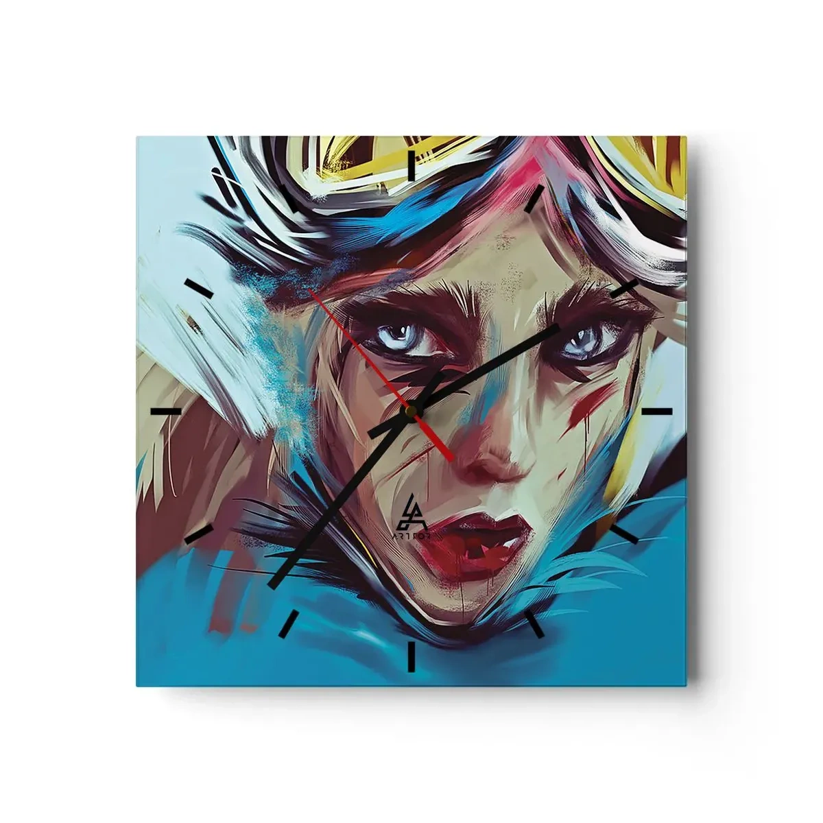 Vægur, Uret - Vejkriger - 30x30 cm