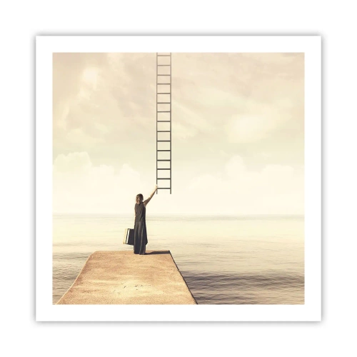 Plakat - En magisk rejse - 60x60 cm