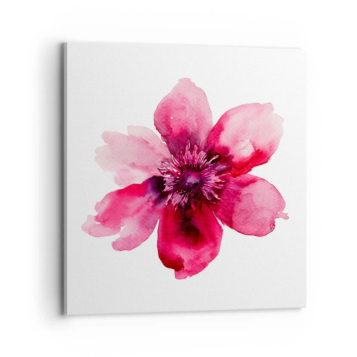 Lærredstryk - Billede på lærred - Karminduftende kys - 70x70 cm