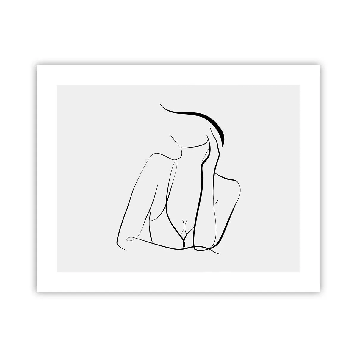 Plakat - På bølgen af en drøm - 50x40 cm