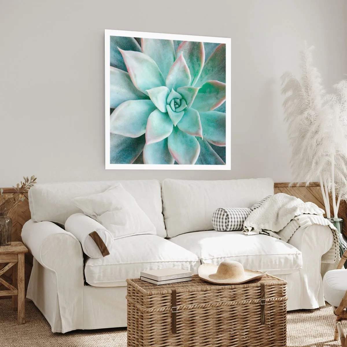 Plakat - Hjertet af ørkenen - 60x60 cm