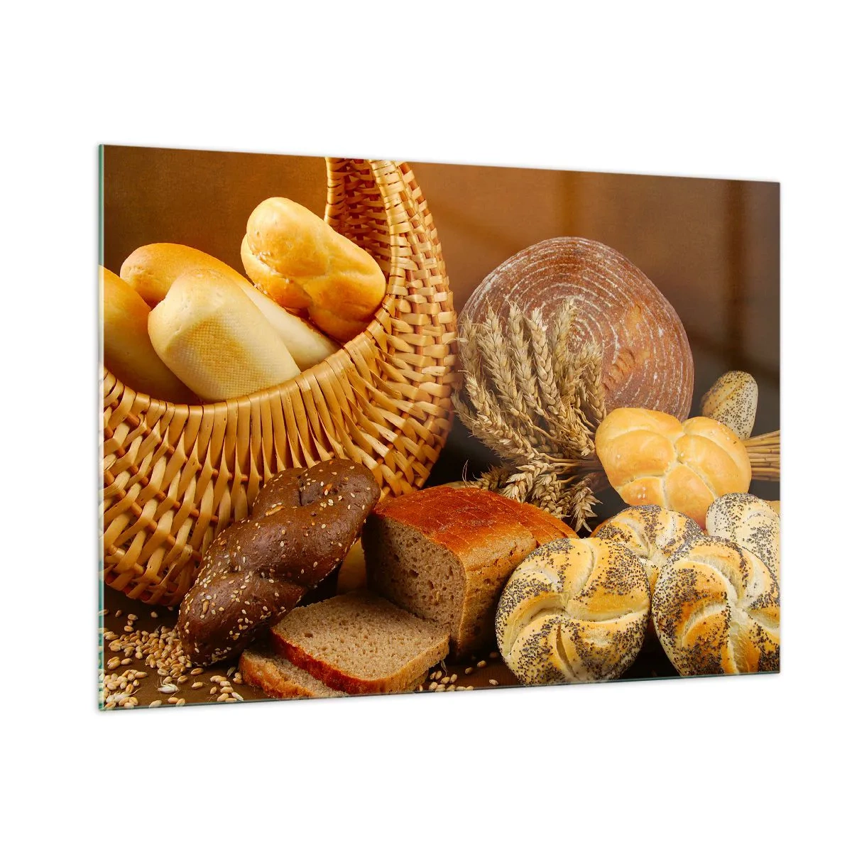 Billede på glas - Vi slap væk igen - 100x70 cm