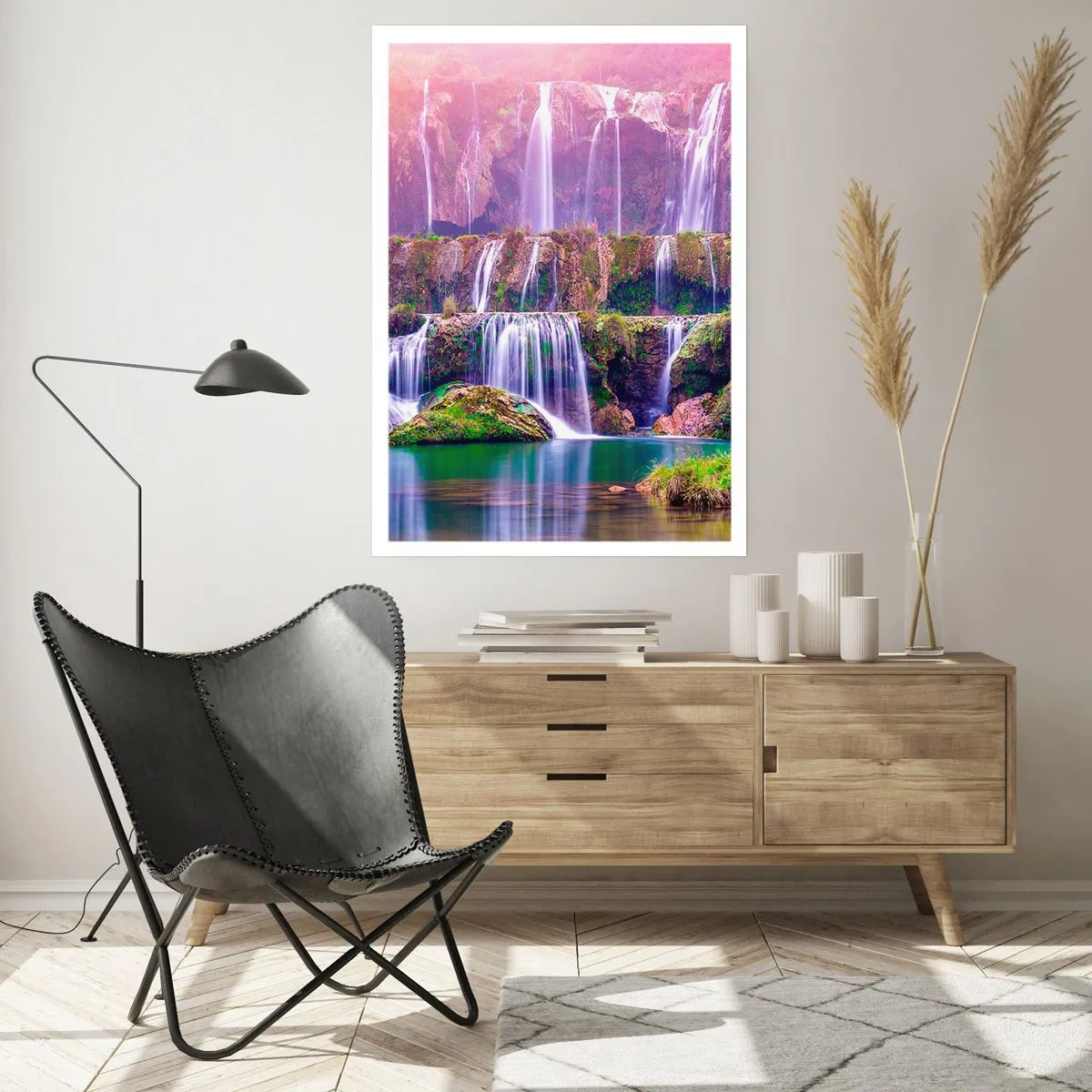 Plakat - Trappe til himlen - 50x70 cm