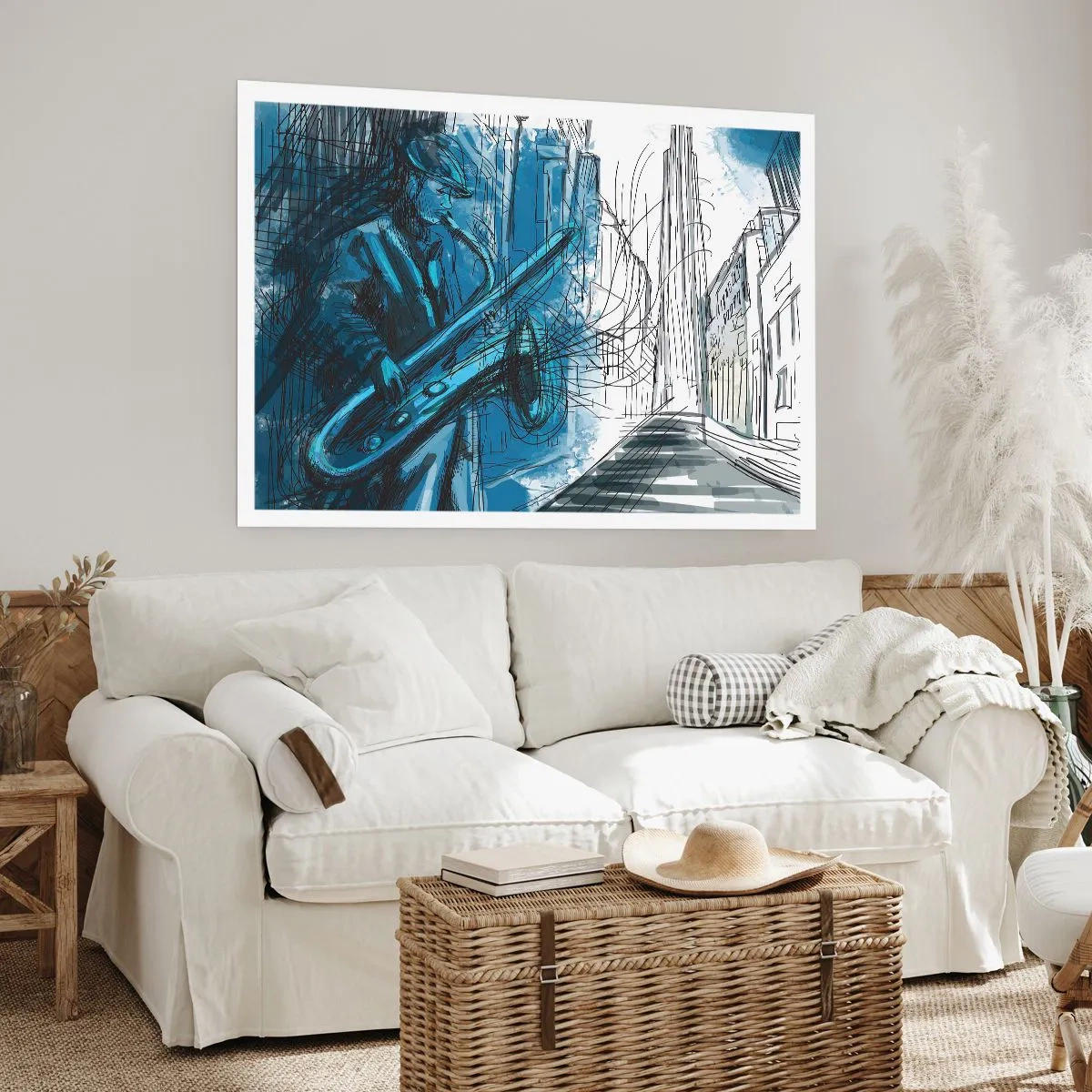 Plakat - Byens rapsodi - 50x40 cm