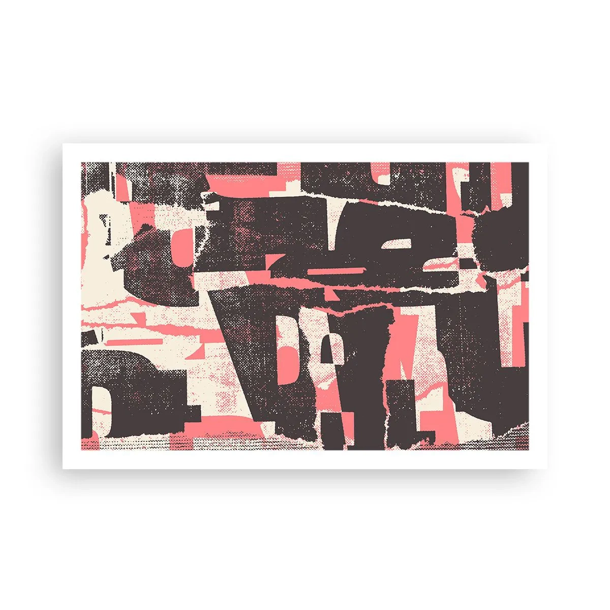 Plakat - Al trængsel og travlhed - 91x61 cm