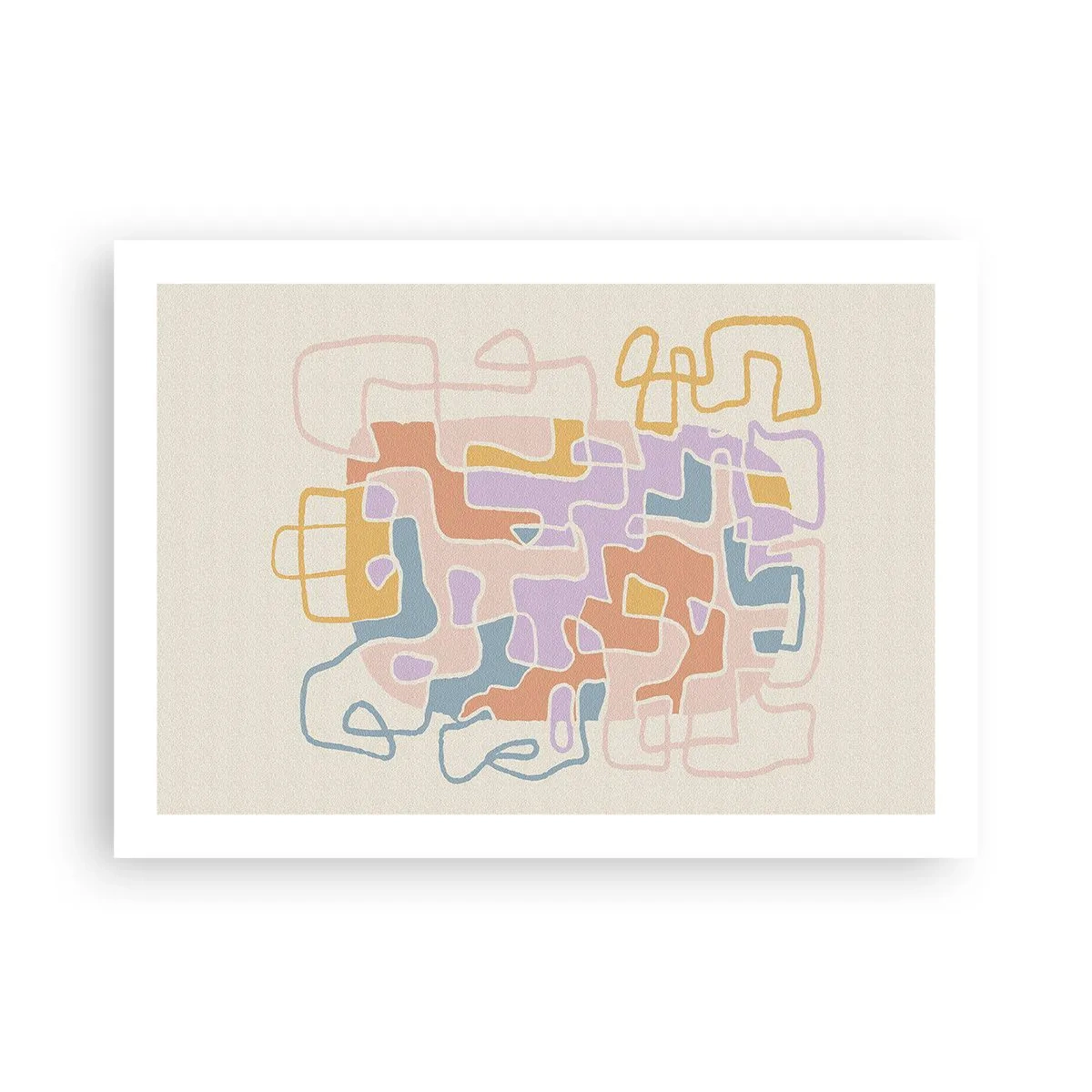 Plakat - Labyrint - et glædeligt eventyr - 70x50 cm