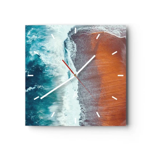 Vægur, Uret - Et strejf af havet - 30x30 cm