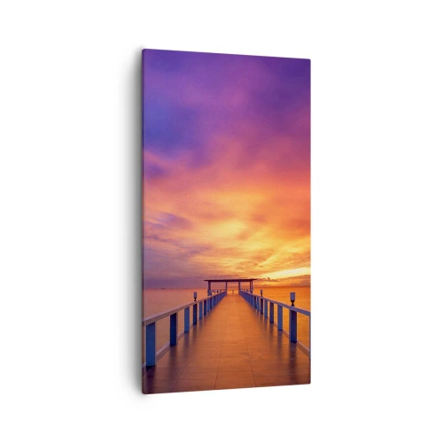 Lærredstryk - Billede på lærred - Uden ende - 55x100 cm