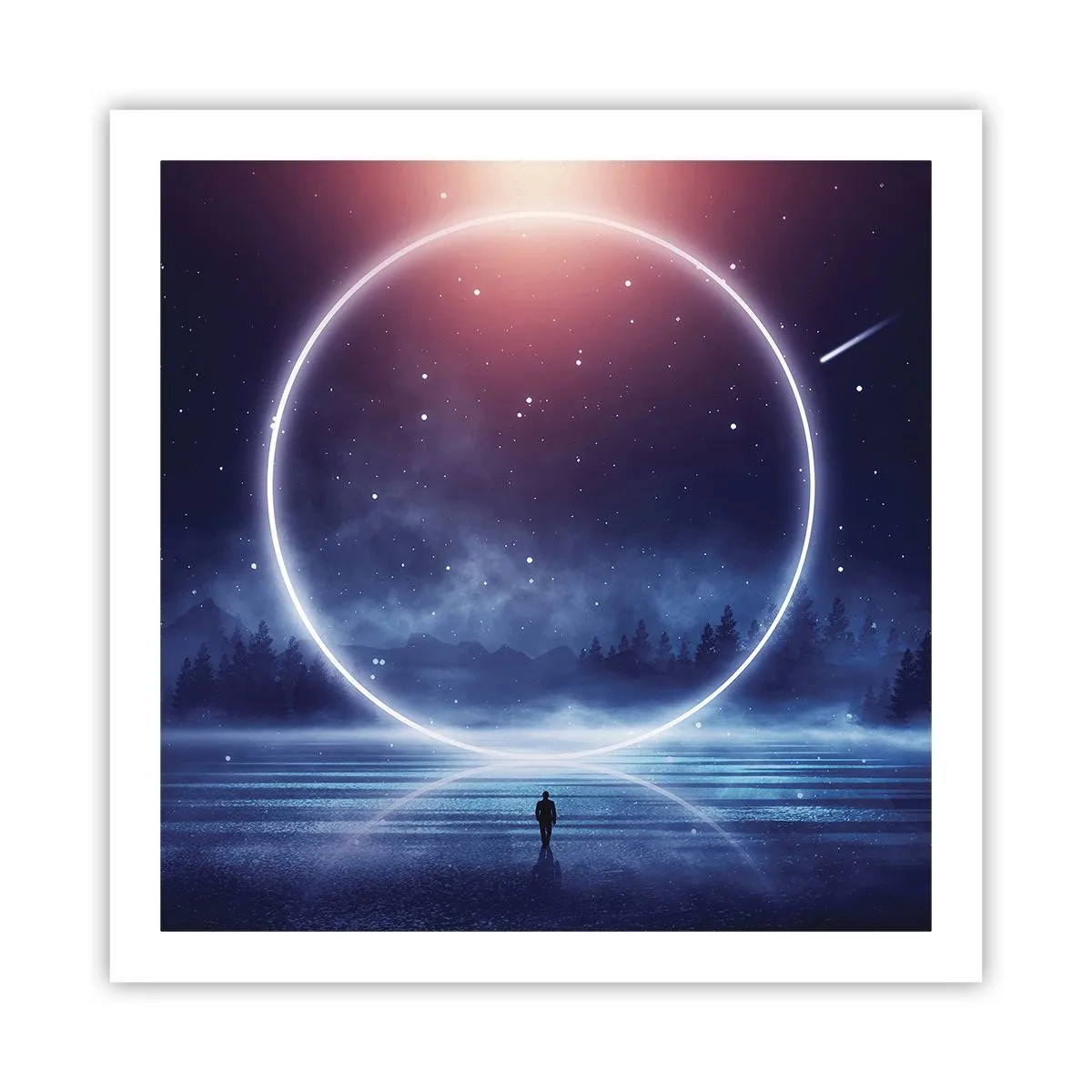 Plakat - De er allerede her... - 60x60 cm